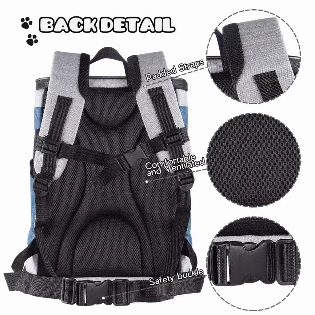 JESPET Small Dog Backpack Carrier