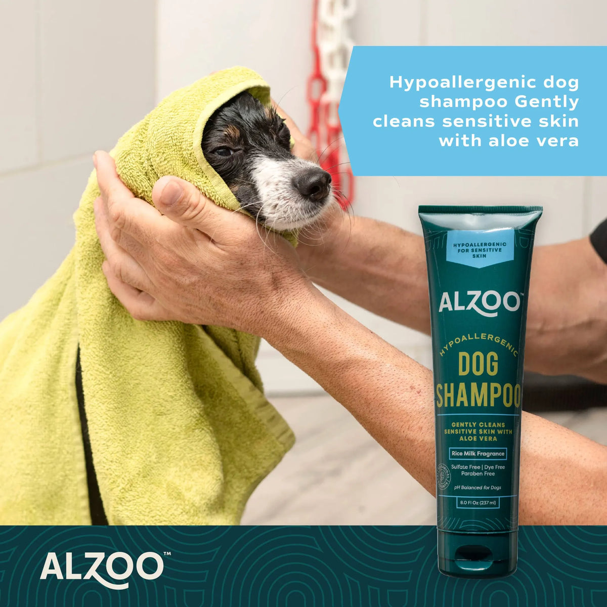 ALZOO Hypoallergenic Dog Shampoo