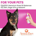 Geranium Sage Dog Coat Spray