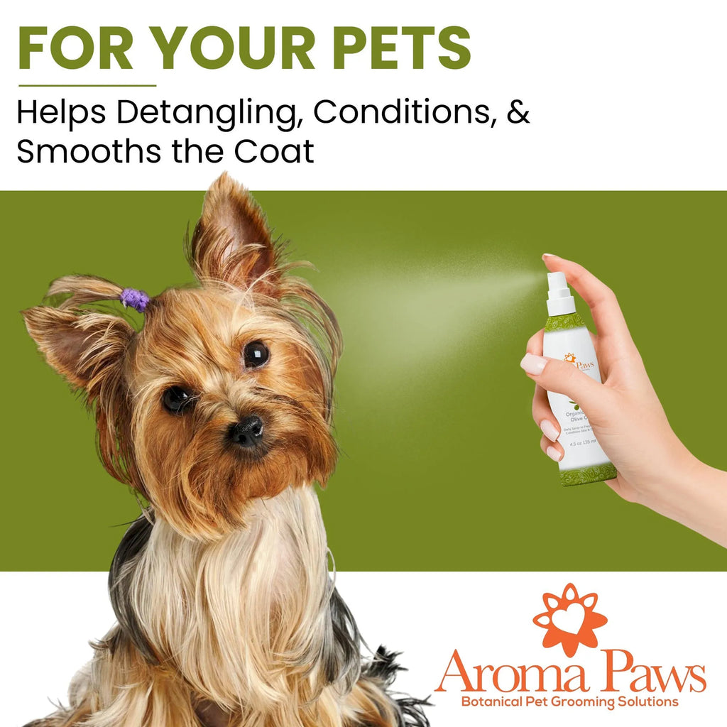Olive Oil Dog Detangling Spray