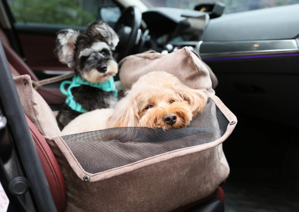Puff Guard Dog Car Seat
