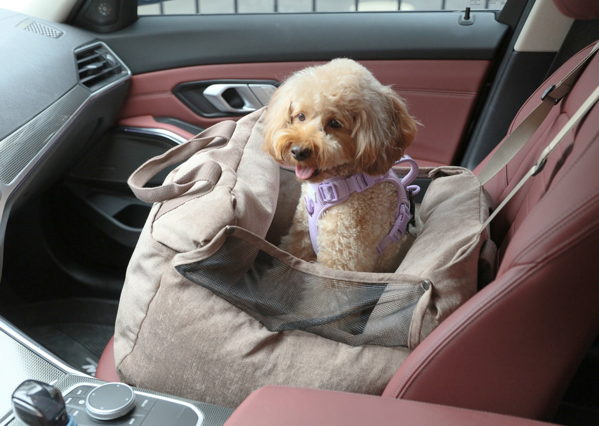 Puff Guard Dog Car Seat