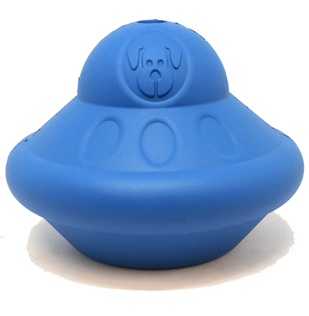 Flying Saucer Treat Dispenser Dog Toy