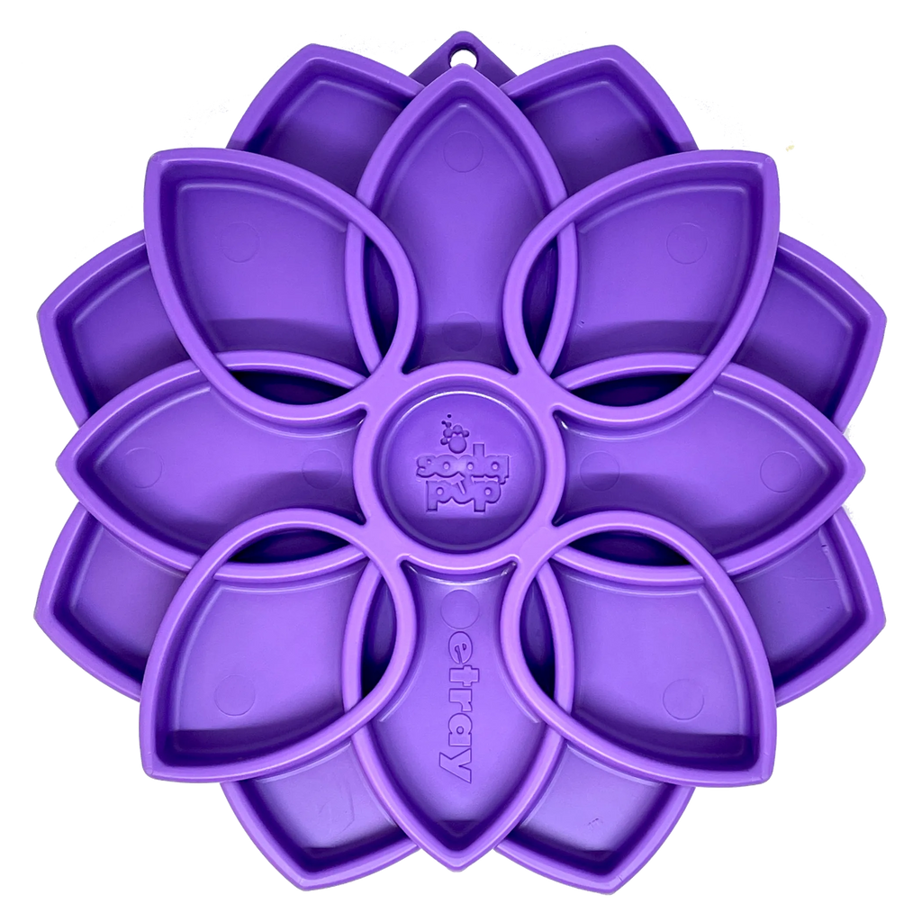 Mandala Slow Feeder Dog Bowl