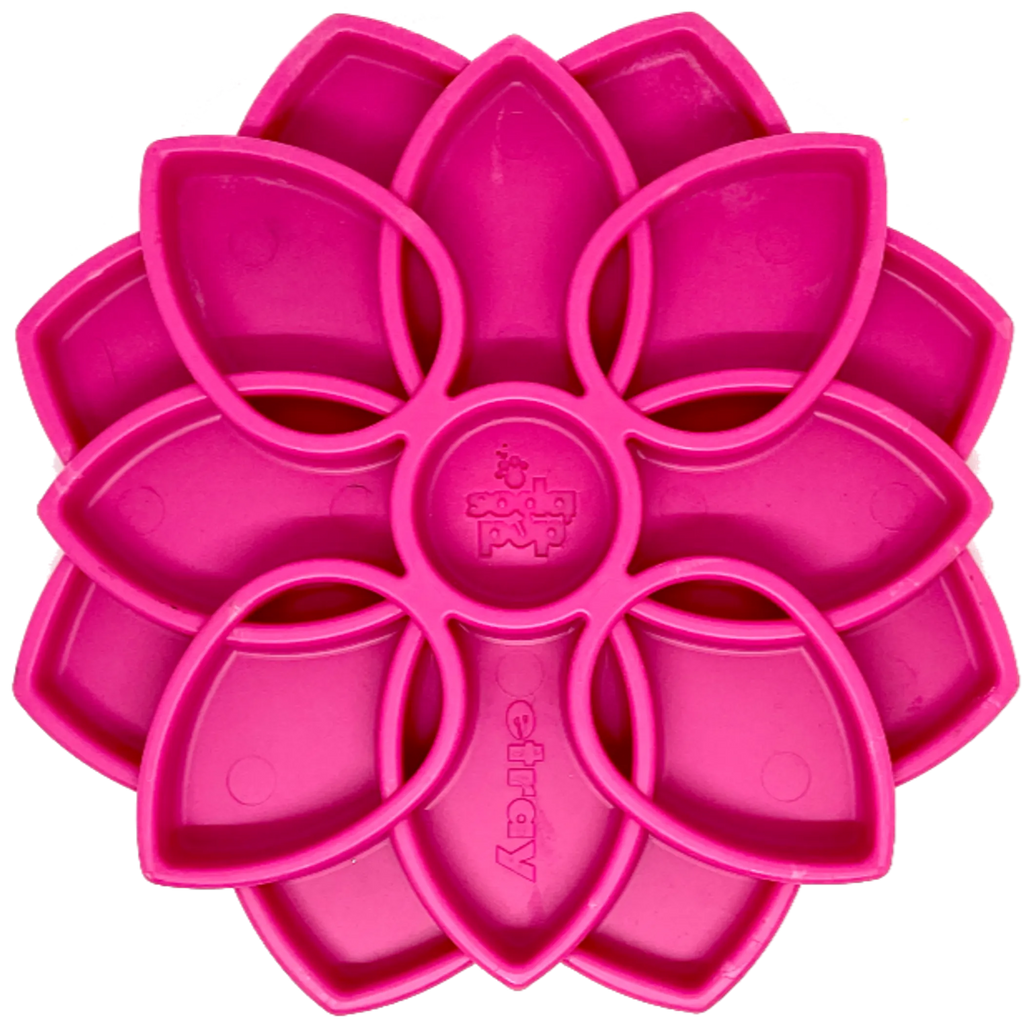 Mandala Slow Feeder Dog Bowl