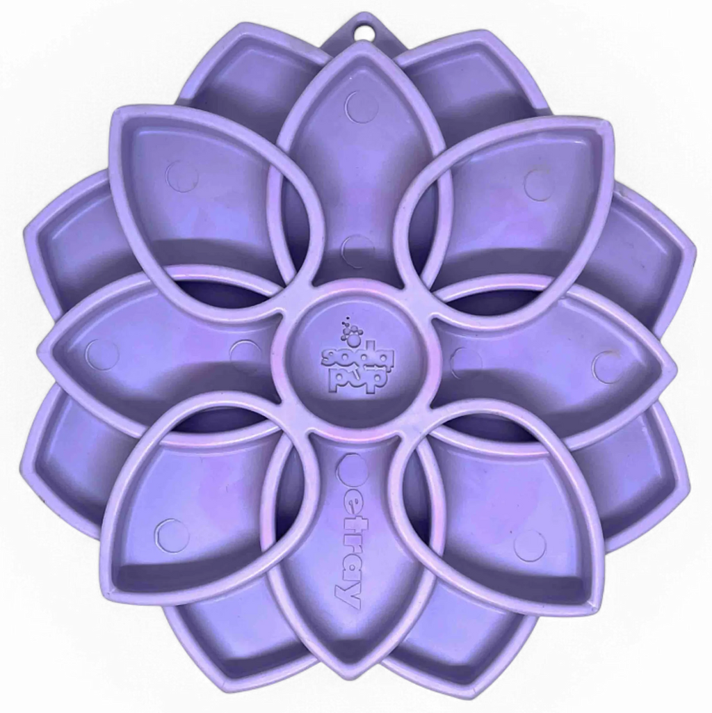 Mandala Suction Slow Feeder Dog Bowl