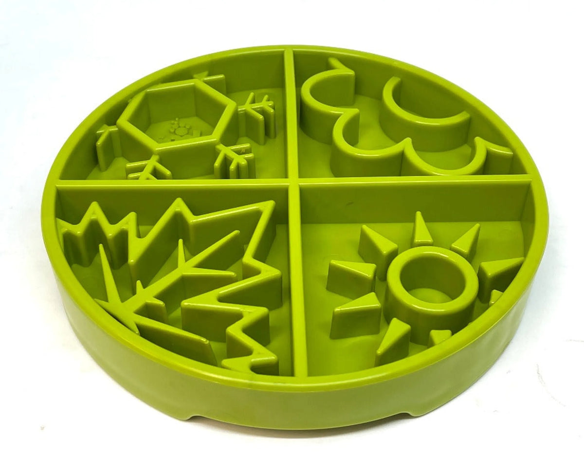 Four Seasons Slow Feeder Dog Bowl