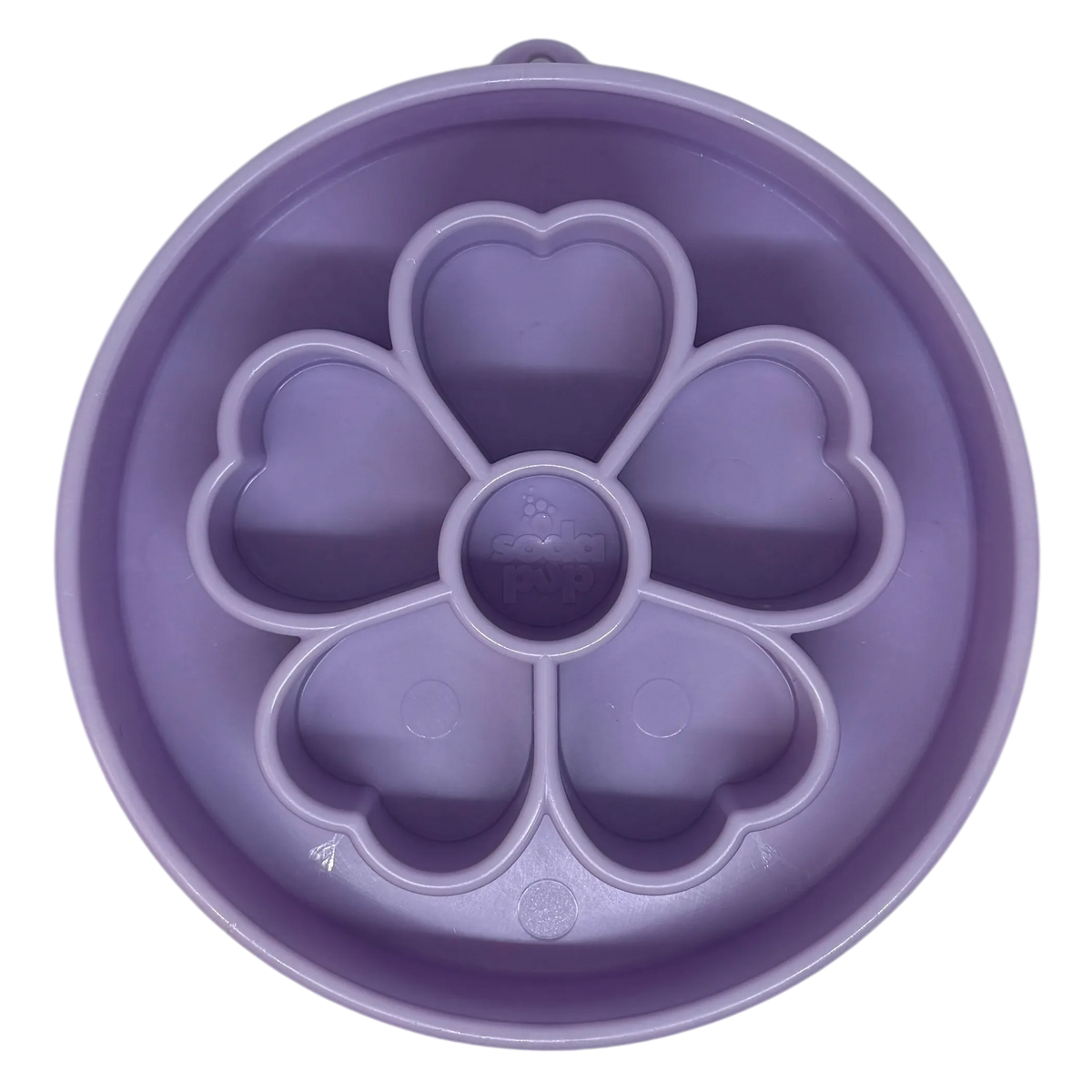 Flower Slow Feeder Dog Bowl