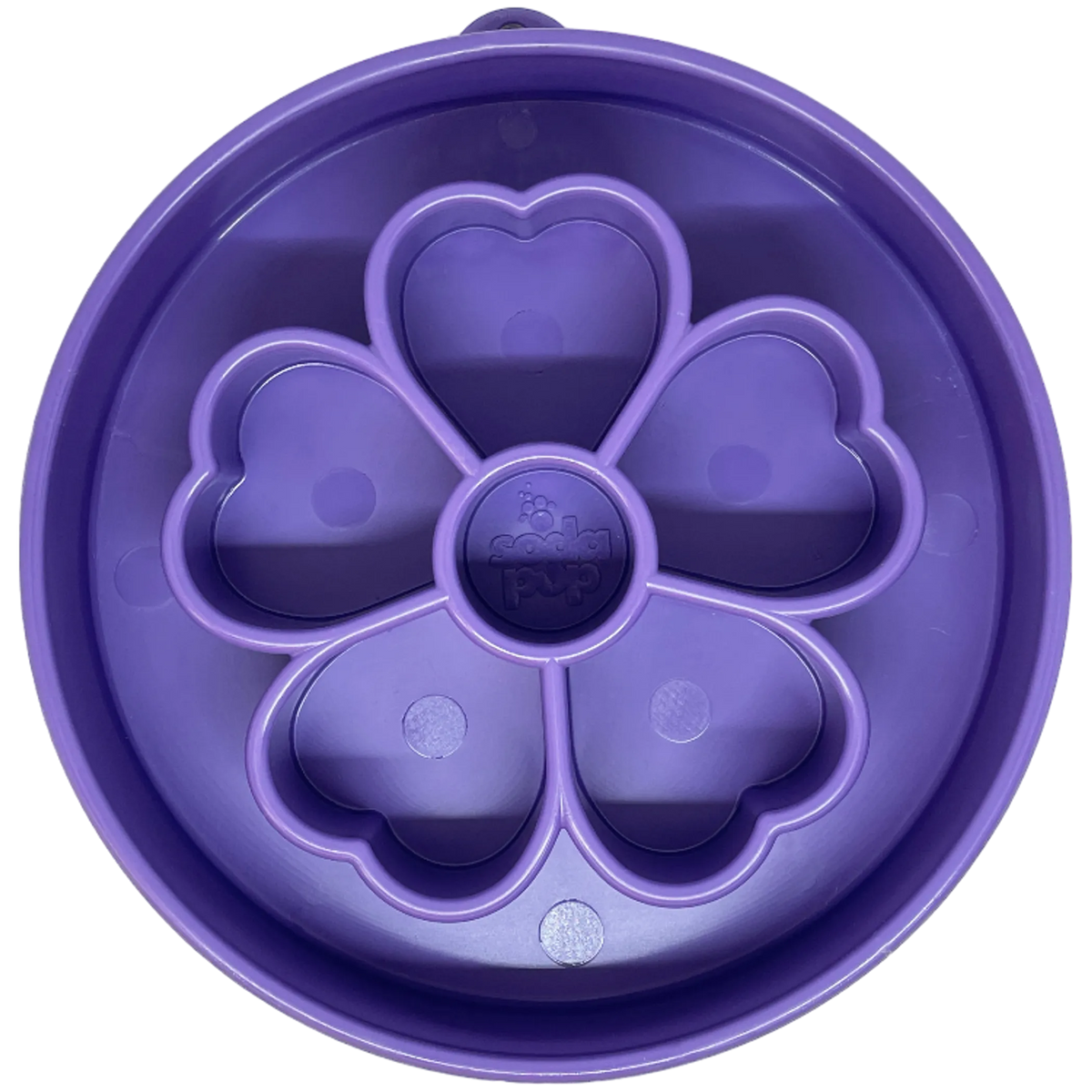 Flower Slow Feeder Dog Bowl