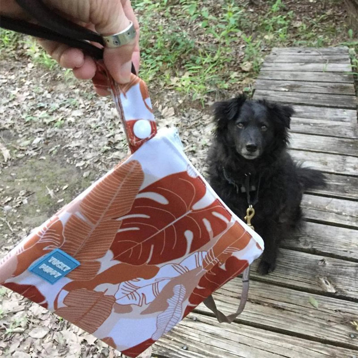 Tropical Dog Poop Bag Holder