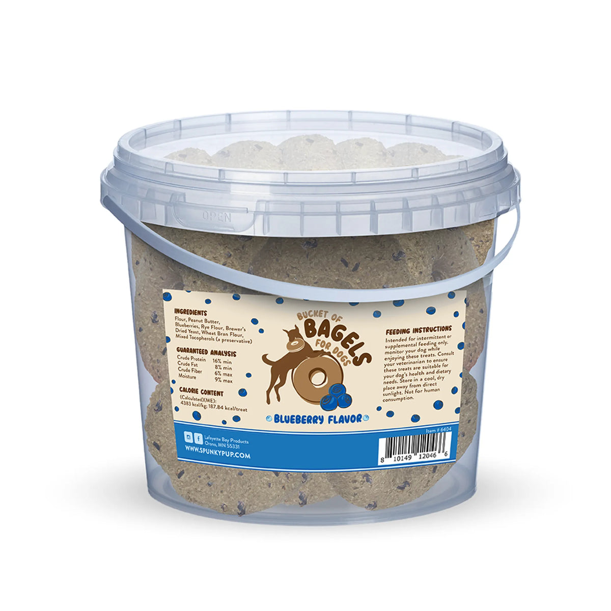 Blueberry Bagel Dog Treats